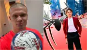 Haaland aceita convite de jantar de Tom Holland após 'vácuo'