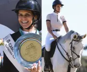 Herdeira de bicheiro treina hipismo em MG de olho nas Olimpíadas de 2028