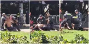 Homem é imobilizado com mata-leão por PMs na Praça Roosevelt em SP