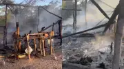 Homem incendeia casa do cunhado após discussão e é preso no Piauí