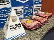 Homem preso ao tentar furtar três peças de picanha em Copacabana