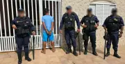 Homem é preso ao tentar furtar vaso sanitário e carrinho de mão de delegacia em construção na BA