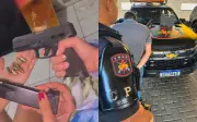 Homem preso após adolescente ostentar arma em rede social em Goiânia