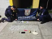 Homem é preso com drogas em ônibus interestadual em Sapucaia (RJ)