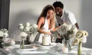 Hugo Souza e Rauany Barcellos esperam primeira filha, Pétala