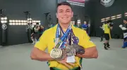 Iarley Castilho se prepara para o Pan-americano de Kickboxing no Chile