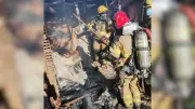 Idosa de 85 anos causa incêndio ao queimar folhas em Uberlândia