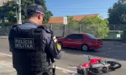 Idosa morre atropelada por moto ao atravessar avenida em Manaus