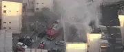 Incêndio atinge prédio na Avenida Brasil, em Irajá; bombeiros evacuam moradores