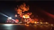 Incêndio atinge recicladora de plásticos em Ibitinga (SP)