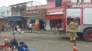 Incêndio atinge restaurante no Centro de Cardoso Moreira, RJ