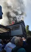 Incêndio atinge restaurante no Centro de Cataguases; não há feridos