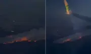 Incêndio de 'escala excepcional' queima 800 hectares em Fontainebleau