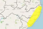 Inmet alerta para chuvas intensas no Agreste e Mata Sul de PE