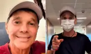 Internado, Netinho atualiza estado de saúde e mostra caminhada em hospital