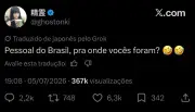 Japoneses provocam brasileiros nas redes após eliminação na Copa