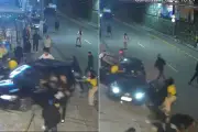 Jovem atropela grupo ao fugir de briga em São Vicente, SP