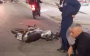 Jovem de 18 anos ferido em acidente de moto em Pinheiral