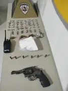 Jovem de 19 anos preso com drogas e arma em Montes Claros
