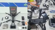 Jovem de 20 anos presa por usar drone para levar drogas a presídio no AP