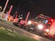 Jovem sem CNH fica ferido após bater moto em caminhonete em Boa Vista