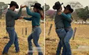 Joyce Carvalho dança forró na roça e conquista milhões na web