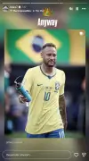 Kvaratskhelia reverencia Neymar como 'rei' após eliminação do Brasil