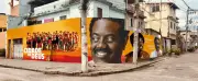 Leandro Firmino ganha mural gigante como Zé Pequeno na Cidade de Deus