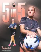 Maiara Niehues faz história: primeira brasileira a marcar em 5 jogos seguidos na NWSL