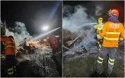 Mais de 50 bezerros morrem carbonizados em acidente na GO-112