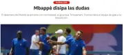 Mbappé treina e afasta dúvidas para semifinal contra Espanha