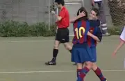 Messi fez 4 gols em time de De La Fuente no sub-19 em 2004