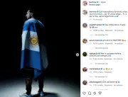 Messi se emociona em despedida das Copas antes da final contra Espanha