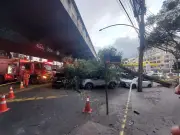 Metrô do Rio enfrenta caos após ventania e queda de energia