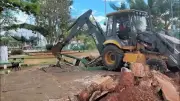Moradora denuncia destruição de espaço cultural para show em Tocantinópolis
