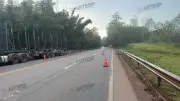 Motociclista morre em colisão frontal com carreta na SP-270 em Itapetininga