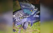 Motorista fica gravemente ferido após capotar em rodovia SP-189 em Buri