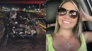 Mulher morre e filho adolescente fica ferido em acidente na PR-444 em Arapongas