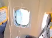 Mulher salva marido sugado por janela de avião da Ryanair