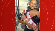 Naty Santos disputa 3º ano Musa Macapá Verão com bebê no colo