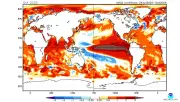 NOAA amplia escala de gráfico após modelo prever El Niño acima de 4°C