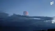 Nuvem em forma de 'bola' na Serra do RS é cumulonimbus