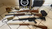 Oito armas apreendidas em operação contra fraudes de CACs no Triângulo