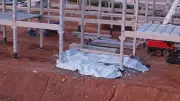 Operário de 25 anos fica ferido após desabamento de laje em obra da nova rodoviária de Sorocaba