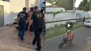 Pai de aluno é preso por tentar matar adolescente na porta de escola em Timon