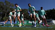 Palmeiras enfrenta União São João em jogo-treino na Academia de Futebol