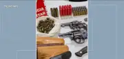 PM desarticula venda de armas em São Bento e apreende cinco armas