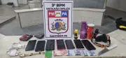 PM recupera objetos furtados da Casai em Santarém e prende dois suspeitos