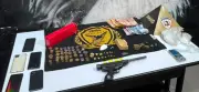 Polícia apreende drogas e arma e prende três em Curvelo