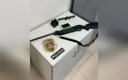 Polícia apreende espingarda de pressão em caso de maus-tratos a animais em Arandu